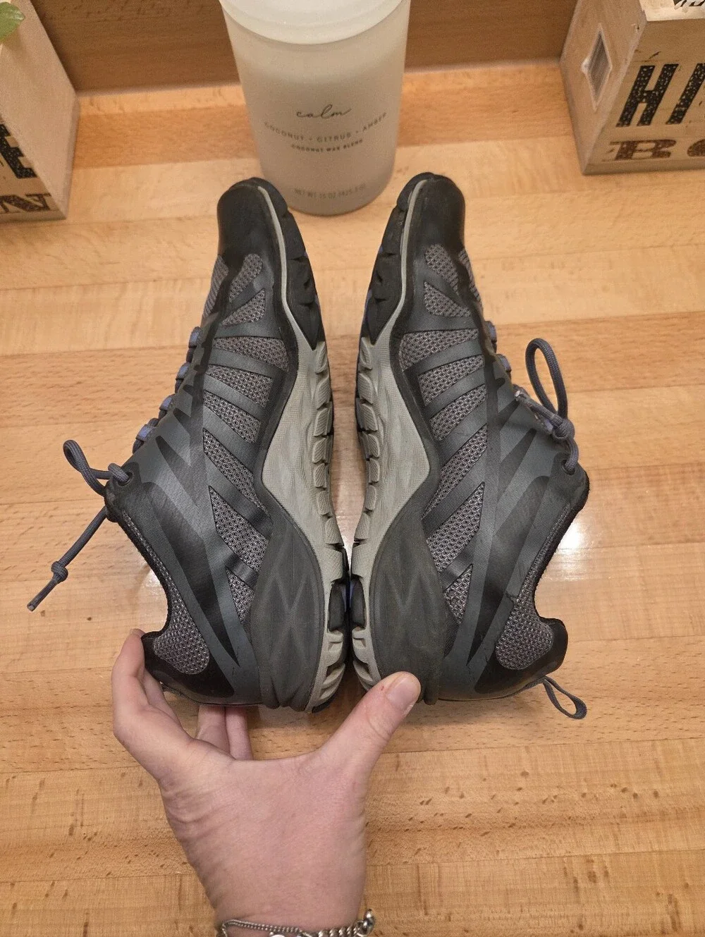 Merrell Siren Edge Q2 Women's Outdoor Hiking Shoes Black/Gray Size 8